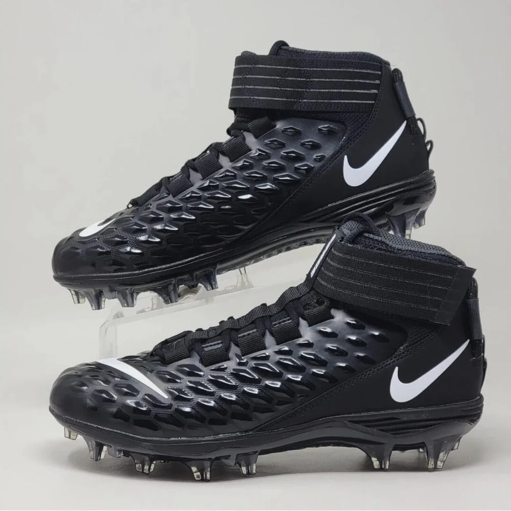 Nike Force Savage Pro 2 Football Cleats Men's Black Style AH4000-002 - Size 11.5